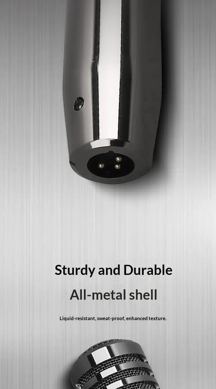 Wired microphone KTV stage karaoke conference singing performance handheld capacitor dynamic 48V microphone church family happy
