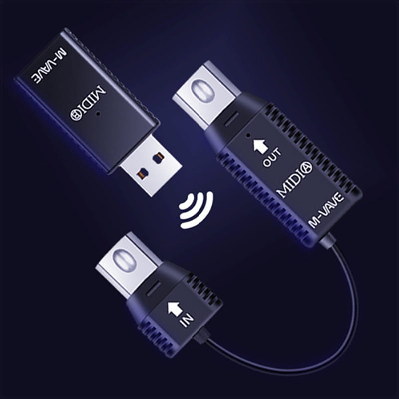 M-VAVE Chocolate Programmable Wireless MIDI System APP Control Guitar Pedal For BIAS FX 2/Expression Pedal/Zoom MS-50G/G1xon