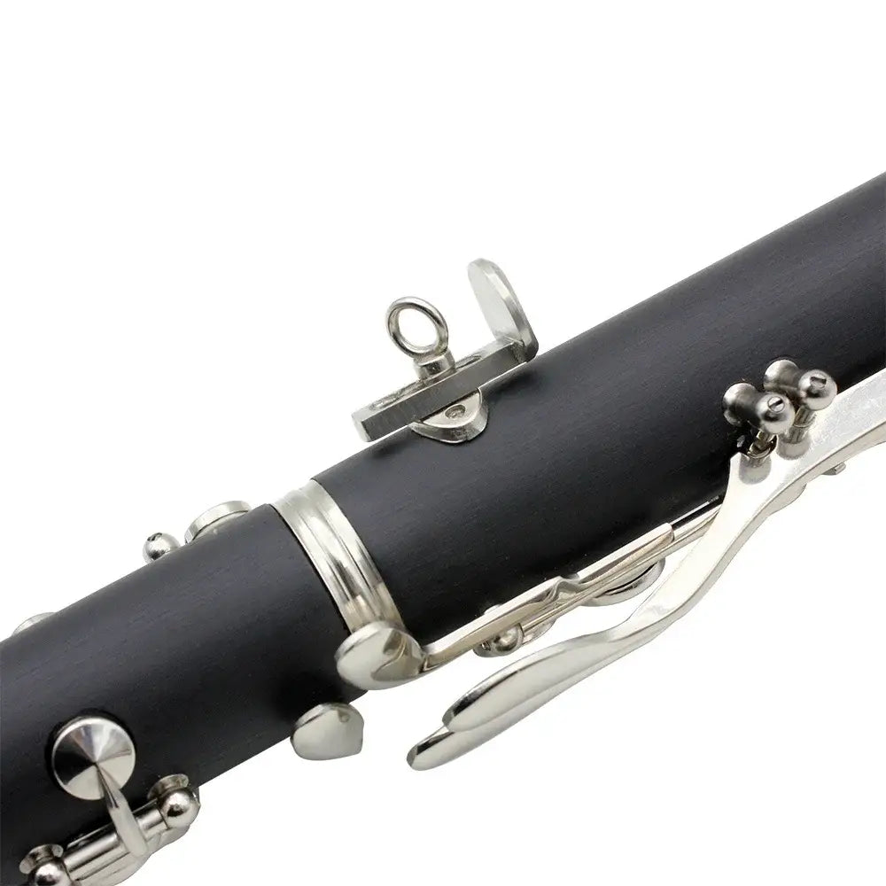 Professional 17 Keys Bb Clarinet Woodwind Instrument Accessories Reed Box Strap Stand Cleaning Brushes Trimmer Reed Clamp Wipe