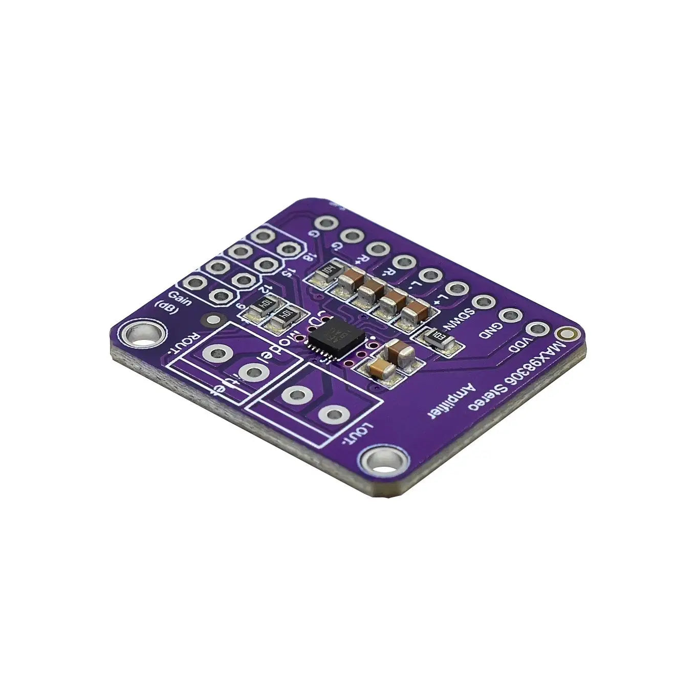 MAX98306 Stereo Class D amplifier board module Class AB audio 3.7W sound equipment home music volume control diy kit