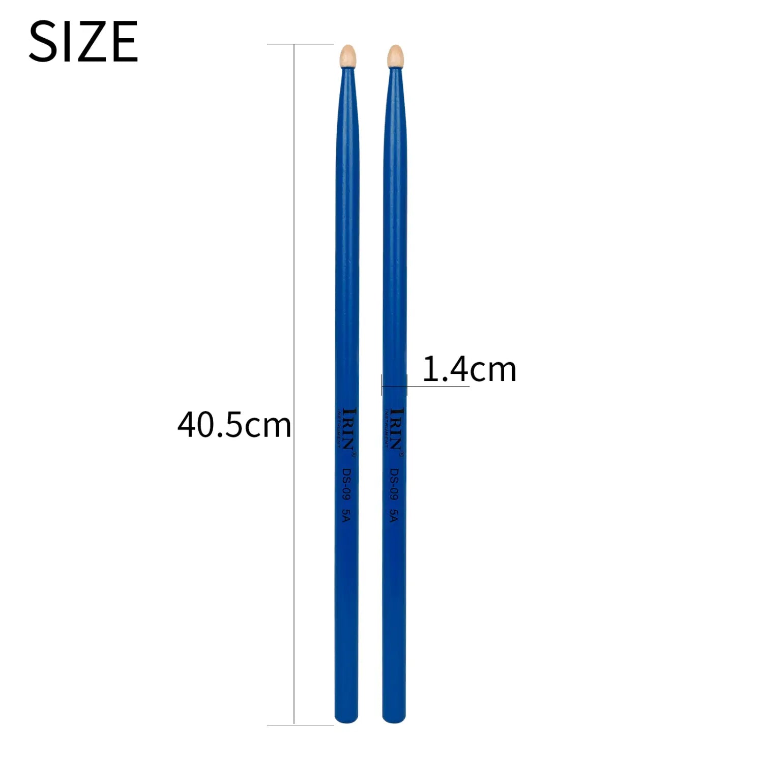 IRIN 5A Drumstick Maple Drum Sticks DS-09 Multicolor Drum Mallets Professional Percussion Musical Instrument Accessories Parts