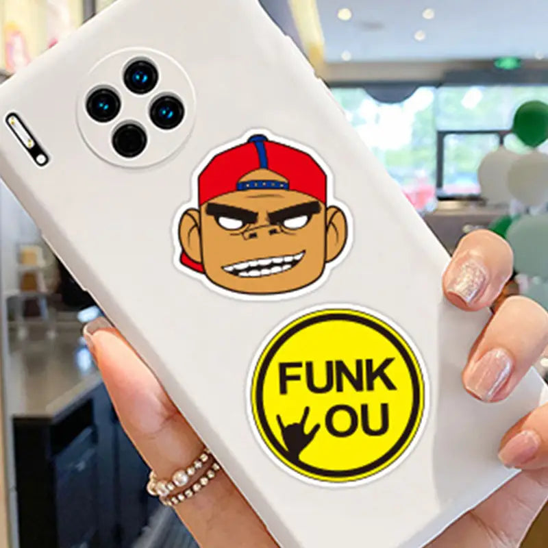 10/50/100pcs Classic ROCK Stickers Graffiti Music Band Decals for Ipad Guitar Laptop Phone Motorcycle Skateboard Luggage Bottle