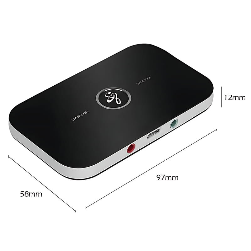 Upgraded Bluetooth 5.3 Audio Transmitter Receiver RCA 3.5mm AUX Jack USB Dongle Music Wireless Adapter For Car PC TV Headphones