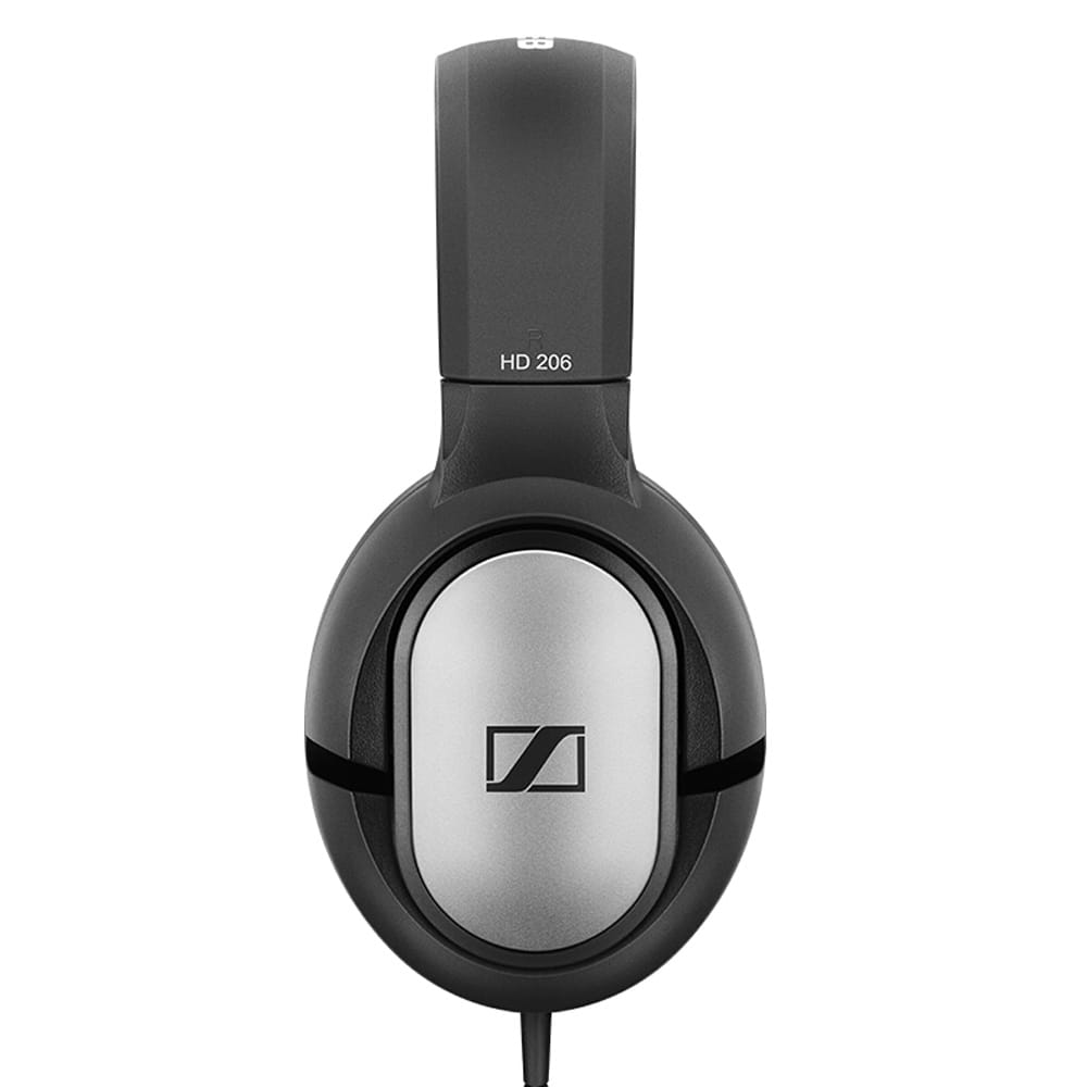 Sennheiser HD206 Over Ear Studio Headphones Professional Monitor DJ Headset HiFi Stereo Bass Wired 3.5mm Audio Earphone