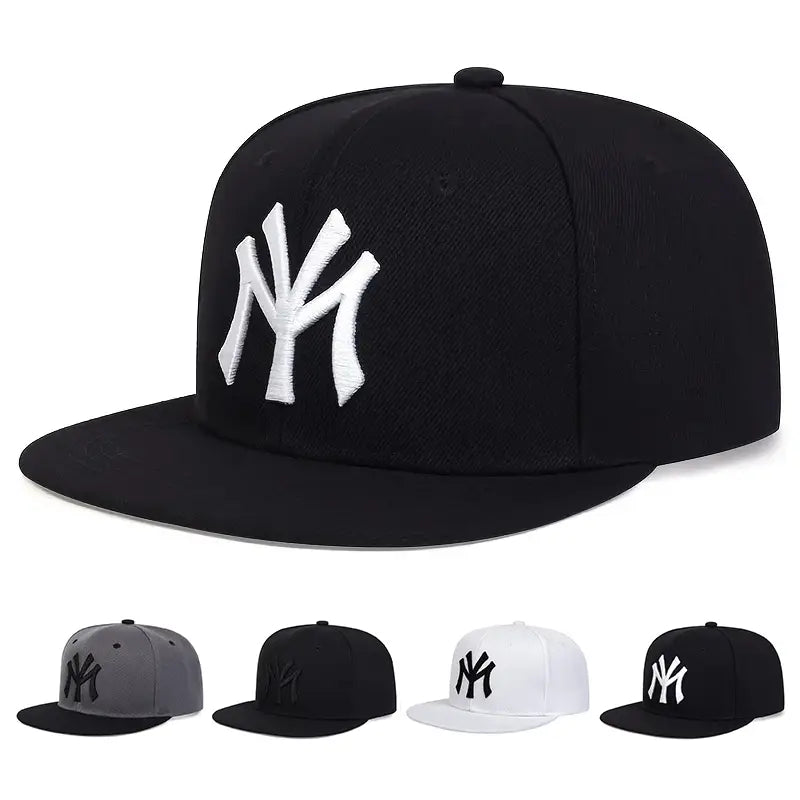 Unisex Letter Embroidery Hip-hop Hats Outdoor Adjustable Casual Baseball Caps Sunscreen Hat Sports Cap