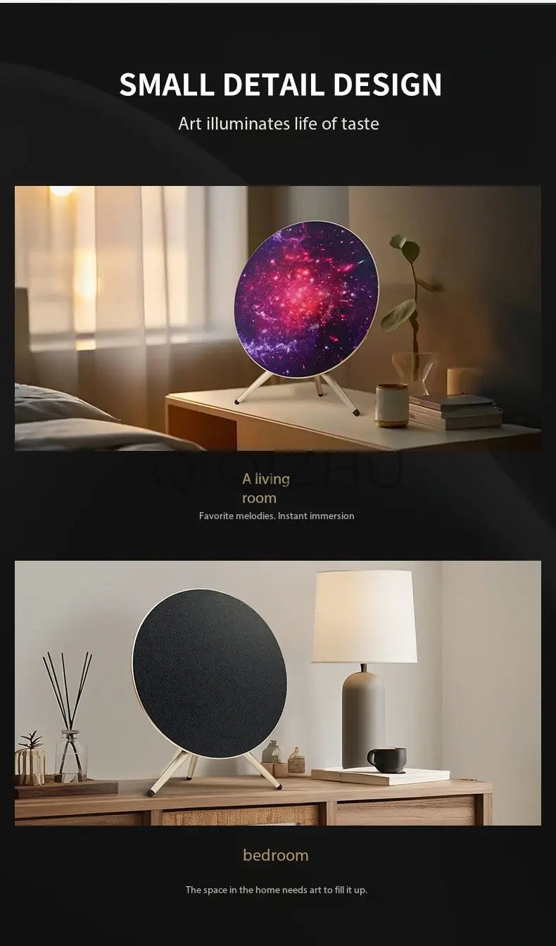 80W Power Home Theater Bluetooth Speaker 3D Stereo Surround Sound System Subwoofer Outdoor Portable Sound Column with Bracket