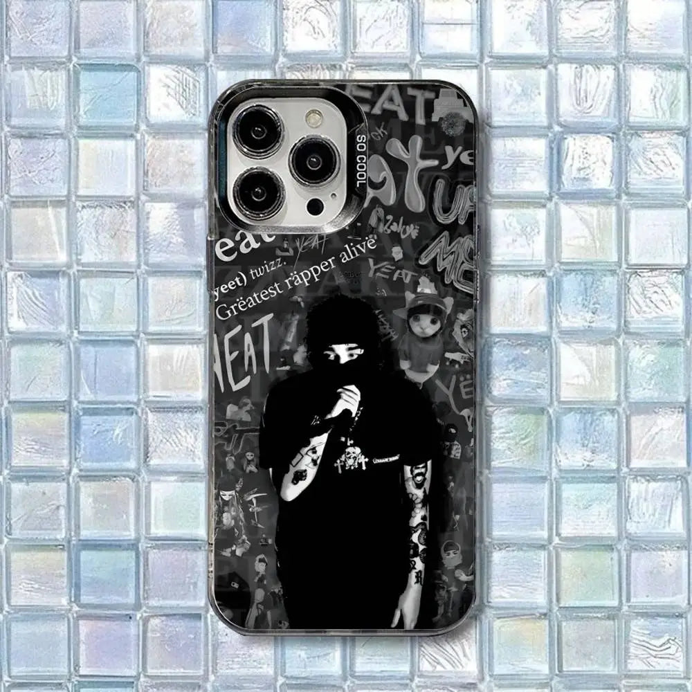 Y-Yeat Rapper Dangerous Summer Phone Case For iPhone 16,15,14,13,12,11,8,7,Pro,Max,Plus,Mini,XS,SE Shockproof Matte Cover