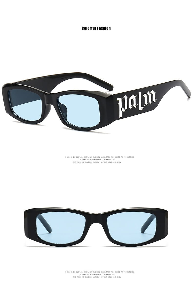 Hip Hop Small Classic Men Women Fashion Sunglasses Designer Square Brand Unisex Glasses Stylish Popular Trend Shades