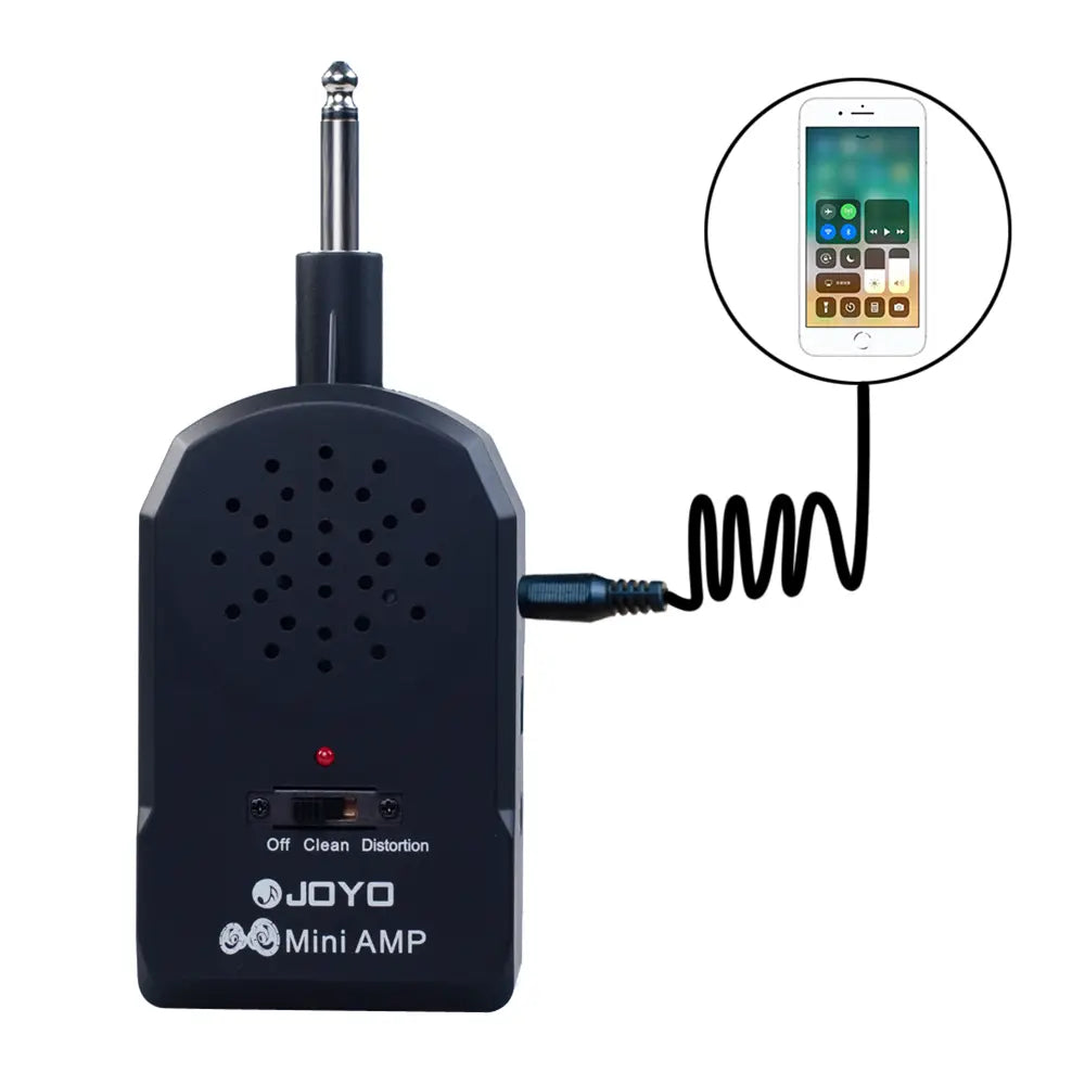 JOYO Guitar Amplifier AMP Headphone JA-01 Mini Guitar Speaker MP3 Headphone Amp Clean Distortion Effect For Electric Guitar