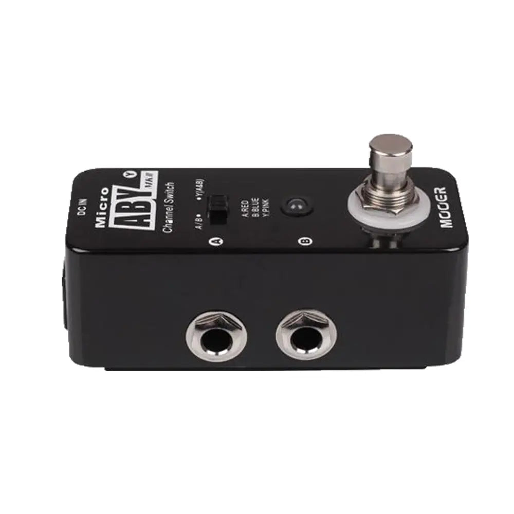 MOOER ABY MKII Guitar Effect Pedal Mini Channel Switch Pedal Full Metal Shell True Bypass Electric Guitar Parts Accessories