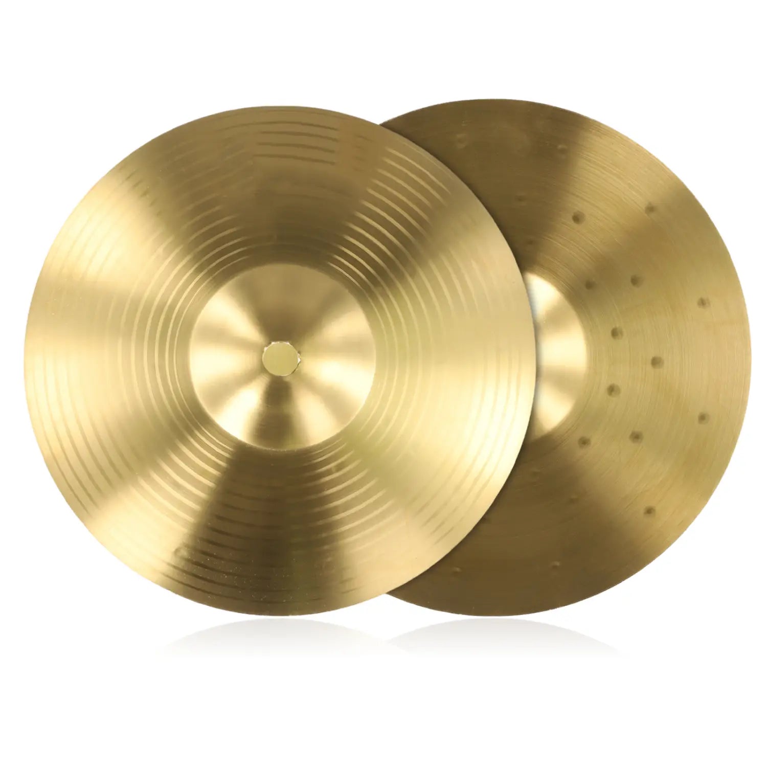 8 10 Inch Drum Brass Cymbals Percussion Splash Crash Hi-Hat For Jazz Drum Crash Cymbal Musical Instrument Parts Drum Cymbal