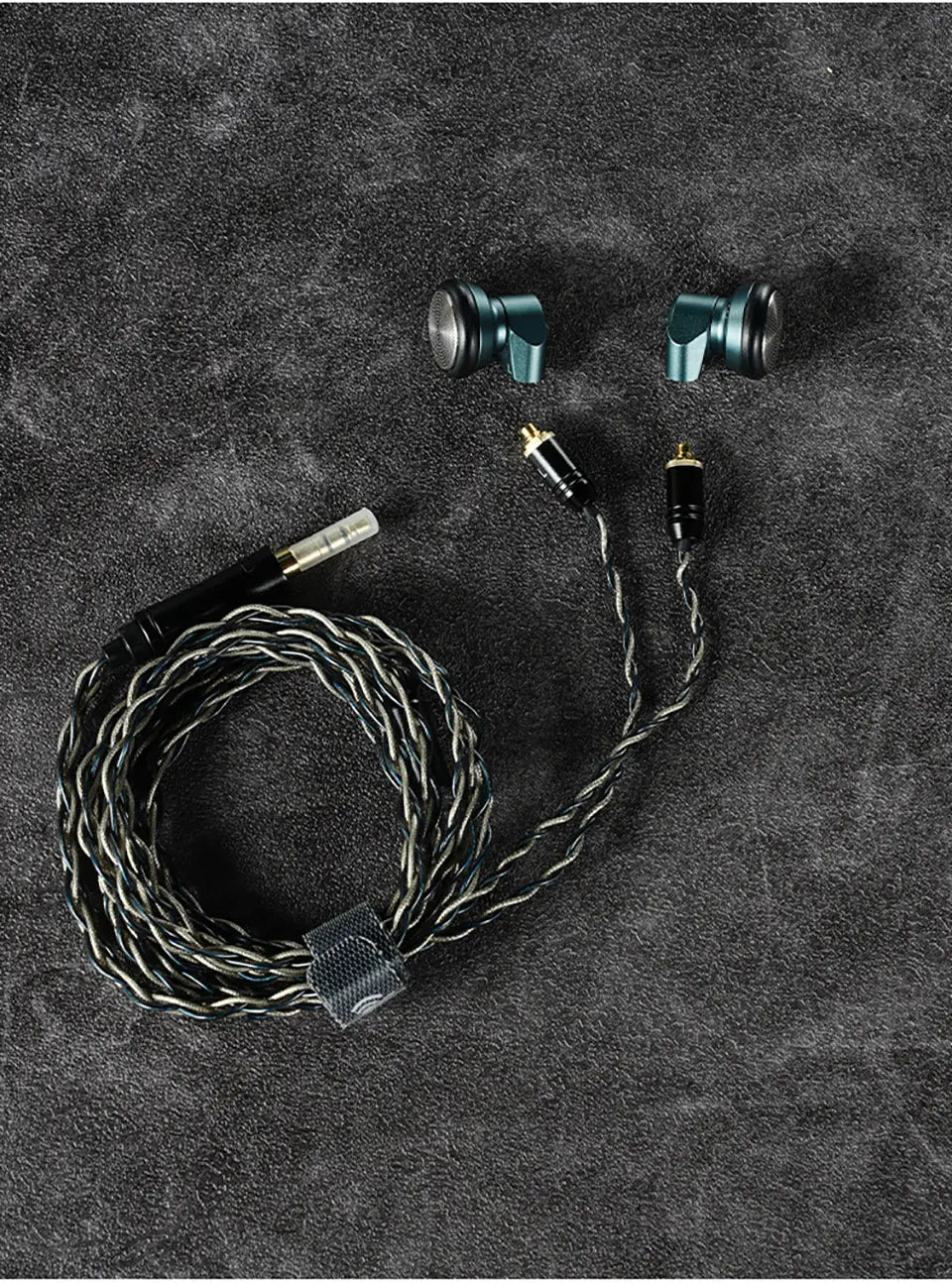 Yincrow Rhino 3.5/4.4mm HIFI Audiophile Flat-Head Earbud 14.6mm Topclass Dynamic Driver Music Earphone Detachable MMCX Cable IEM