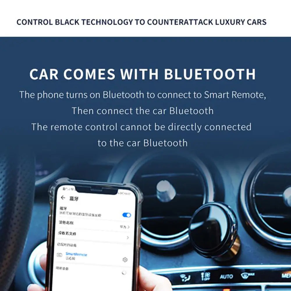 Wireless Bluetooth 5.0 Remote Controller Media Button Car Motorcycle Bike Steering Wheel Music Play for IOS Android Phone Tablet