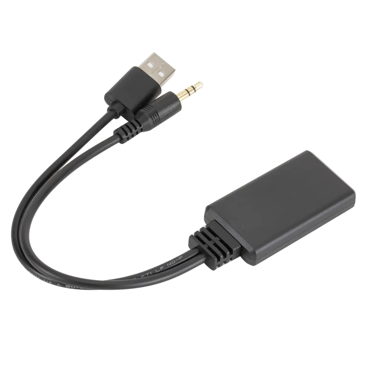 Universal Car Wireless Bluetooth-compatible Receiver USB 3.5Mm Aux Media Bluetooth 5.0 Music Player Audio Cable Adapter For BMW