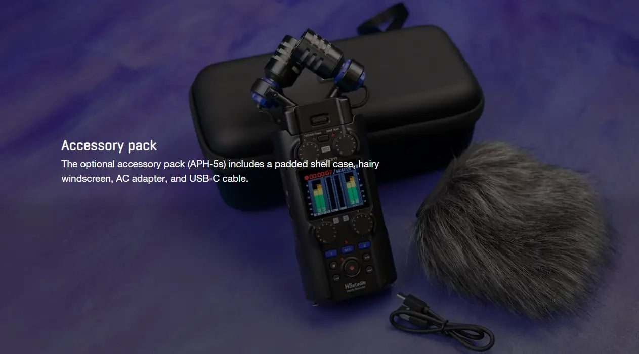 Zoom H5 Studio Portable Handy Recorder 4-in/2-out Usb Audio Interface For Support 32-bit Float And 16/24-bit Recording