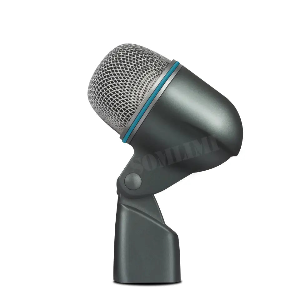 SOMLIMI B- 52A Drum Microphone Instrument Kick Drum Bass Mic(Metal)Dynamic Drum Snare Kick Mic,Kick-out Big Bass