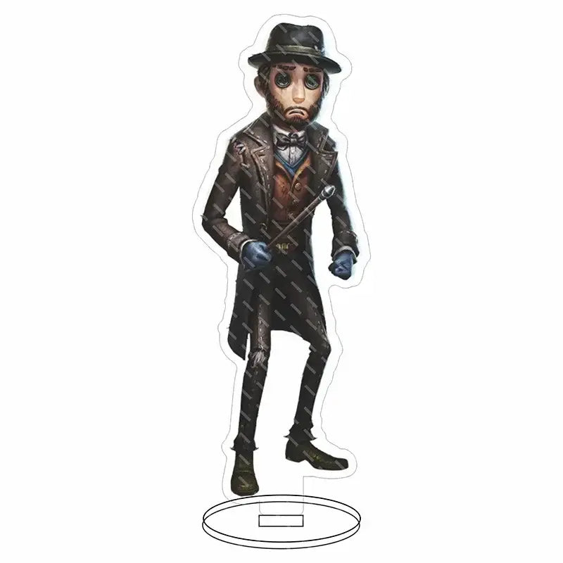 Hip Hop Anime Identity V DIY Stand Acrylic Game Figure Lucky Guy Reznik Emma Woods Helena Adams Model Plate Desk Decor Toy Doll