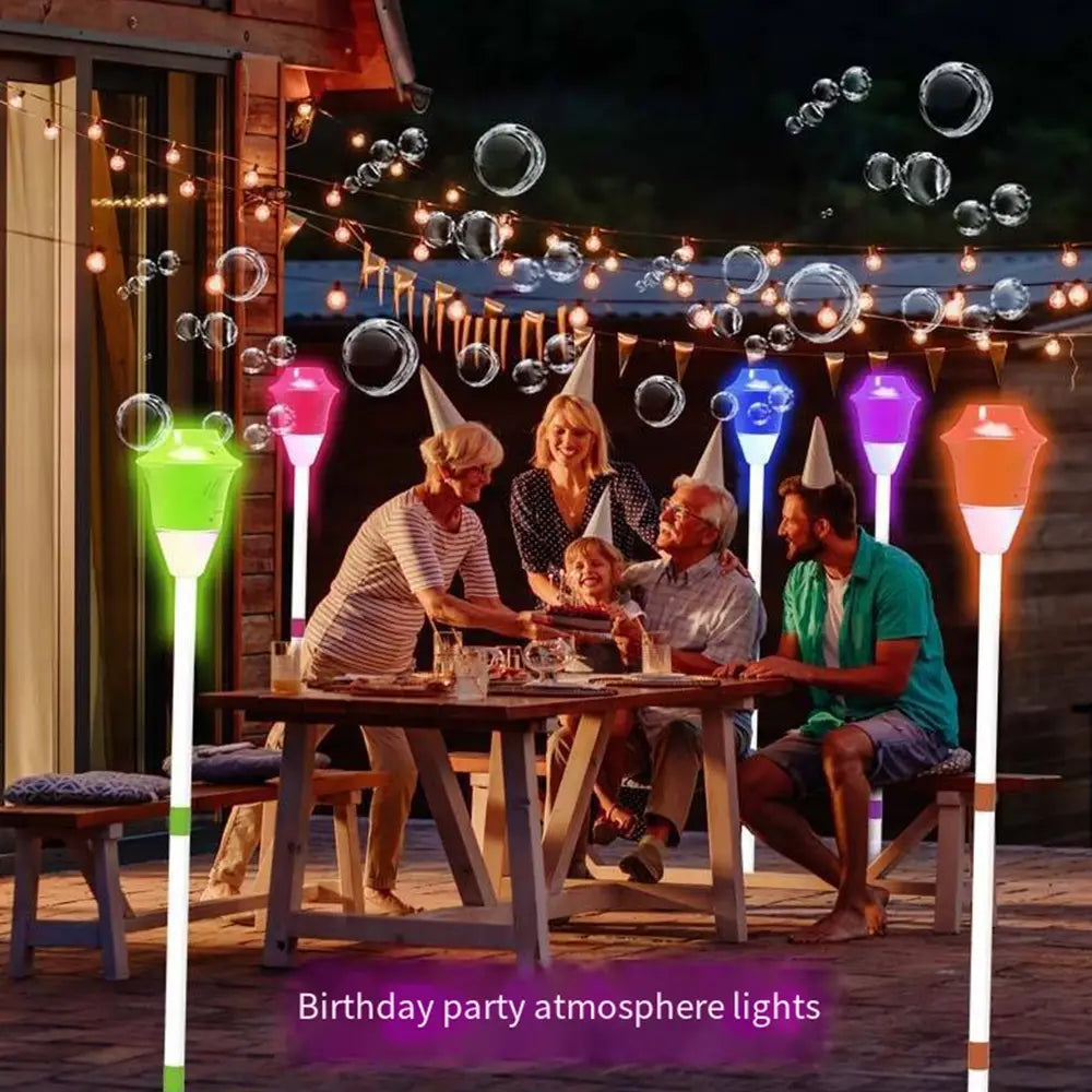 Fully Automatic Bubble Machine Street Light Bubble Machine Music Lighting Outdoor Children’S Toys Without Battery Bubble Water