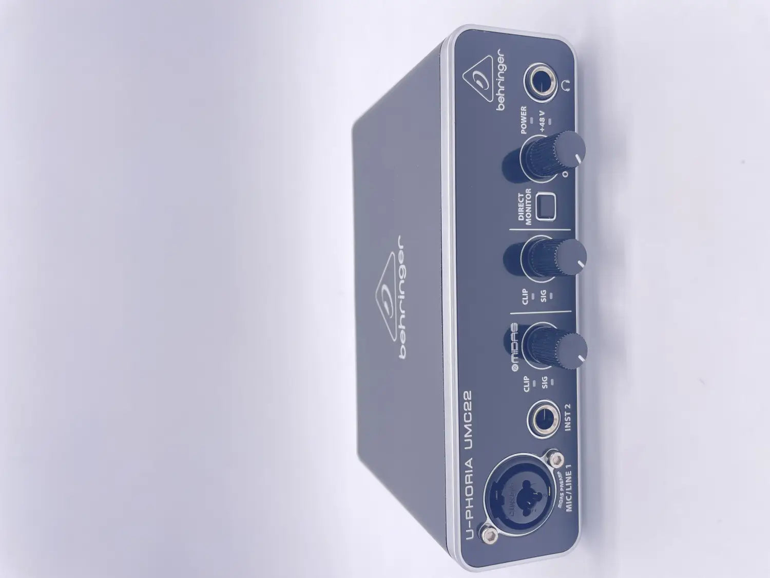 Hot Sell Promotion BEHRINGER UMC22/ UM2/UMC202HD Microphone Amplifier Live Recording External Sound Card USB Audio Interface