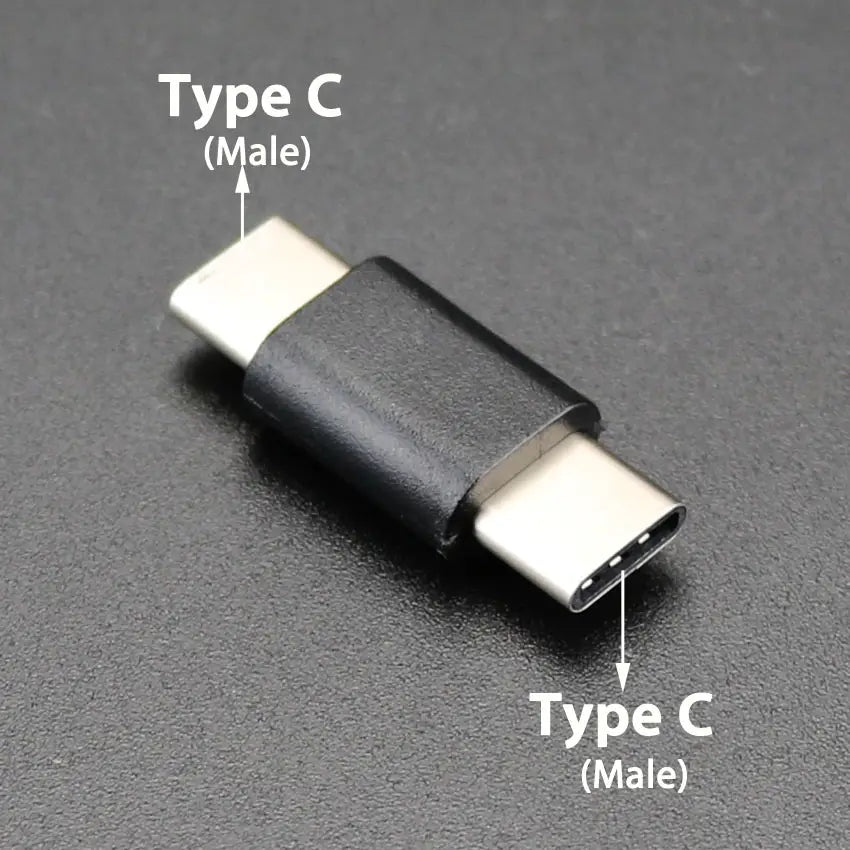 YuXi 1pcs USB Type C Male to Female M-M F-F USB-C Converter Adapter Connector for Smart Phone for Samsung Xiaomi Huawei