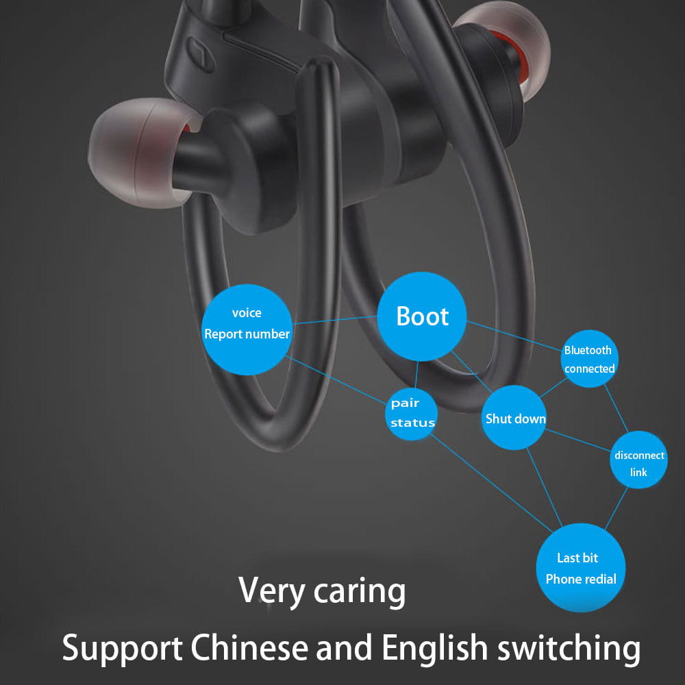 Wireless Earphones Wireless Bluetooth Sports Headphones Fone de ouvido Music Headset Gaming Handsfree for iphone Samsung Huawei