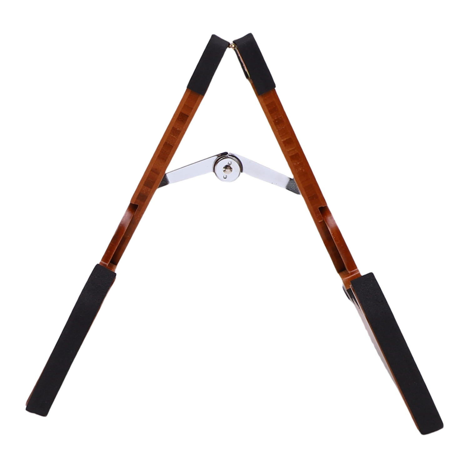 Guitar Stand A-frame Foldable Guitar Stand Matte Wood Guitar Stand for Guitar Bass Cello Mandolin Banjo Ukulele
