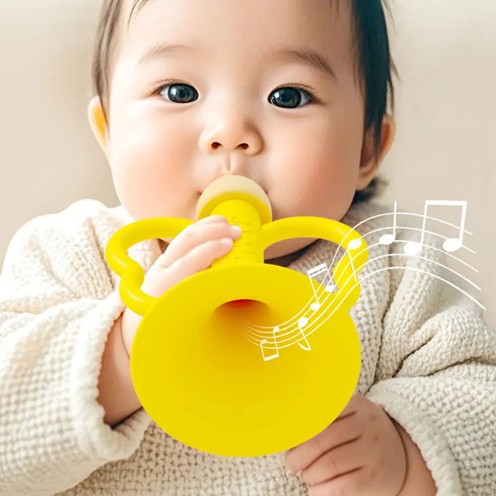 Baby Music Toys Children Early Montessori Educational Toy Colorful Musical Instruments Games for Kids Trumpet Random Color Cute