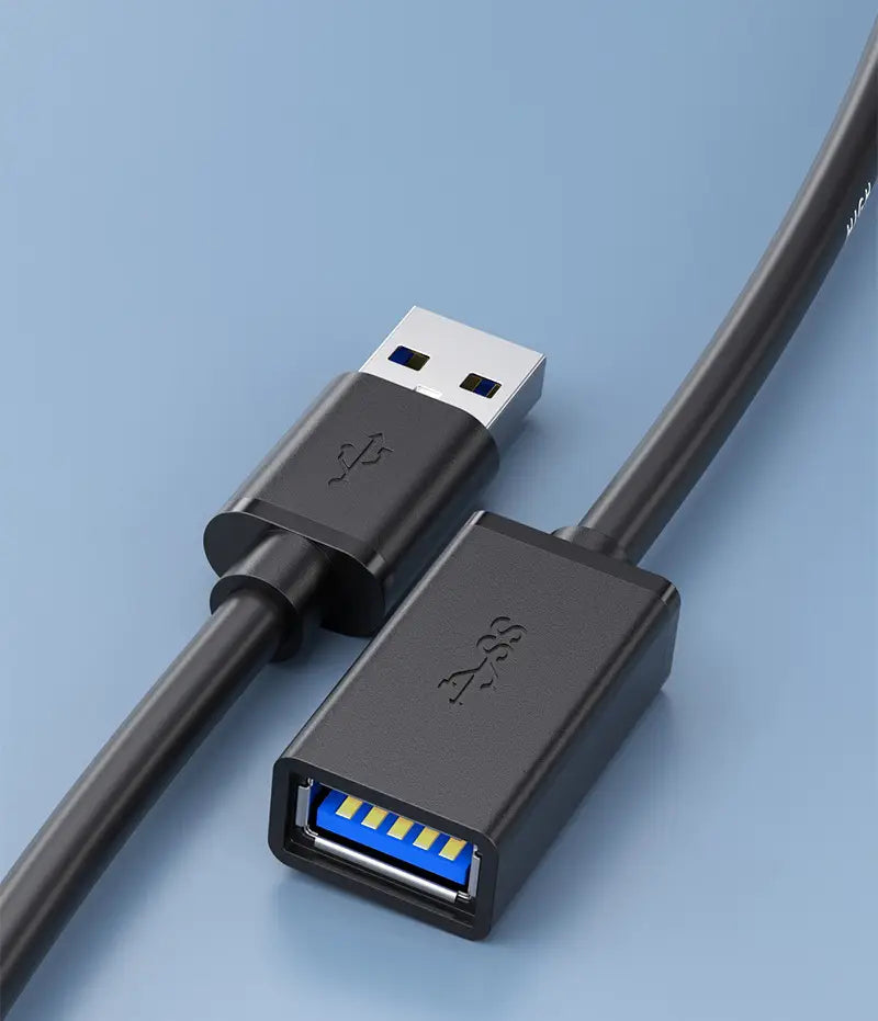 0.5/1/2/3/5 M USB Extension Cable 3.0 Data Cord For Laptop TV SSD USB 3 Male to Female Computer Camera Printer Connector