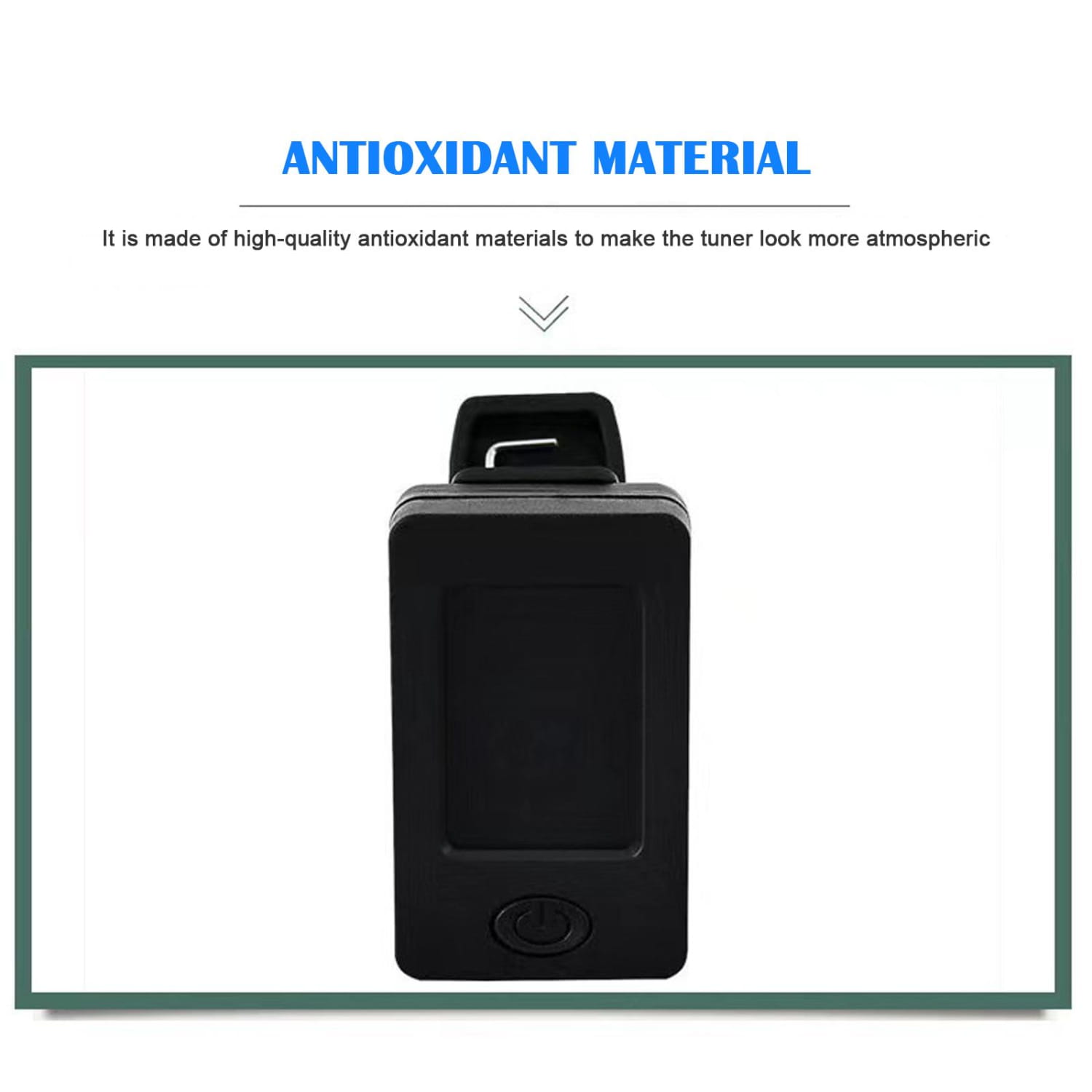 Professional Clip-On 360 Degree Acoustic Guitar Tuner LCD Screen Electric Digital Tuner For Acoustic Guitar Ukulele Accessories
