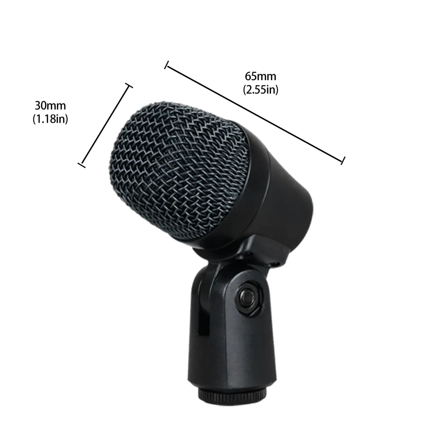E904 Instrument Microphone drum Cardioid Wired Drum Microphone with Clip Arm Mount for Professional recording mic Plastick shell