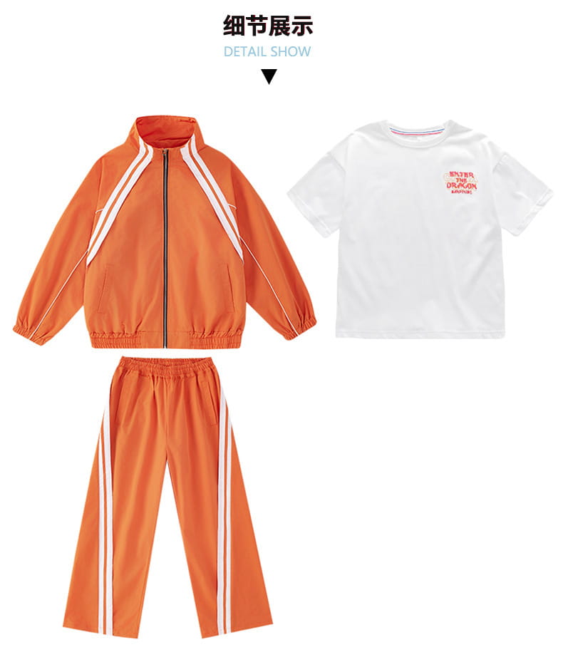 Hip Hop Children Costumes Boy Girl Streetwear Fashion Loose Casual Sports Jacket Pant Suits Kids Coat Trousers Sets Tracksuit