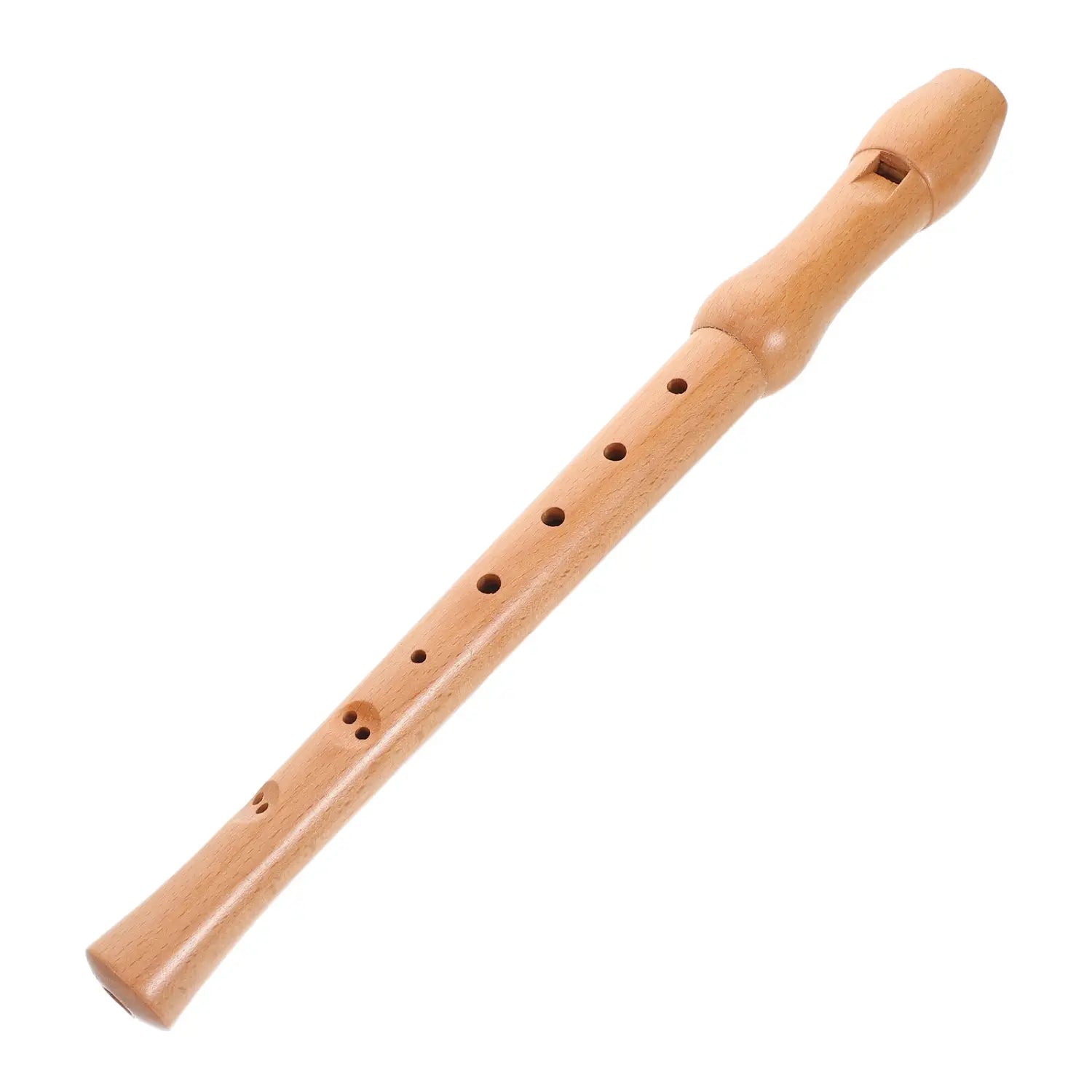 1pc Wooden Soprano 8 Hole Beginner Friendly Musical For Clear Sound Durable Woodwind Practice Flute Recorder Instrument