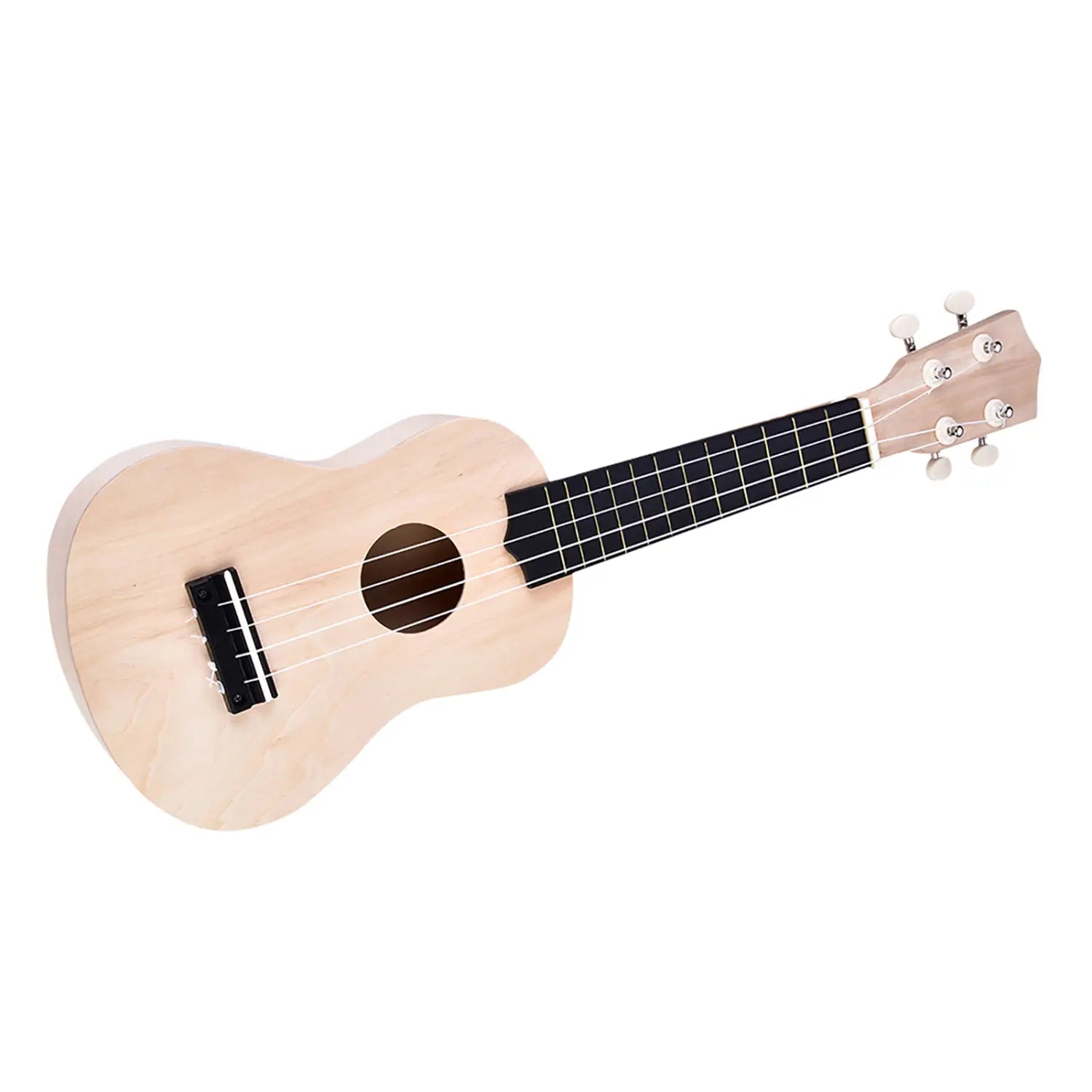 21inch Basswood 4 String Ukelele DIY Kit Instrument Accessory Basswood Ukelele Ukelele DIY Kit DIY Ukelele Instrument Accessory