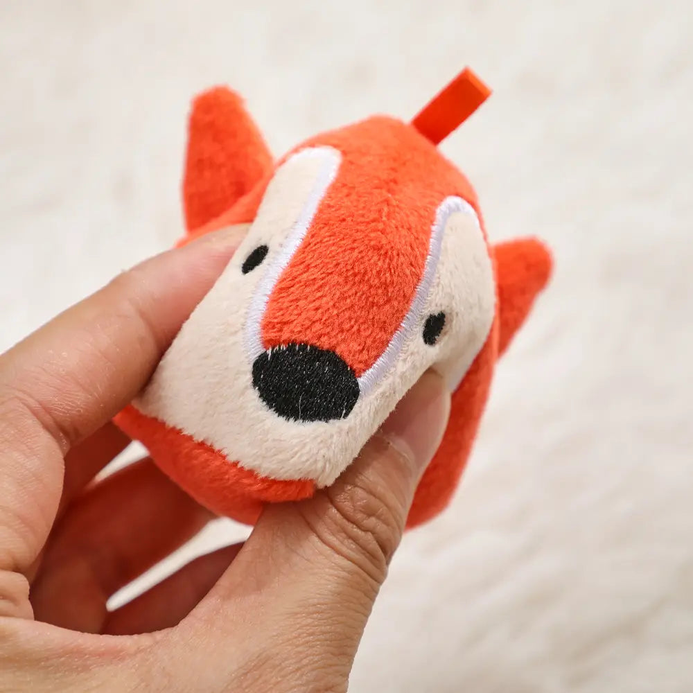 Baby Montessori Toy Plush Barn with Farm Animals Musical Touch Sensory Toys Portable Baby Farmhouse Cognition Toy for Infants