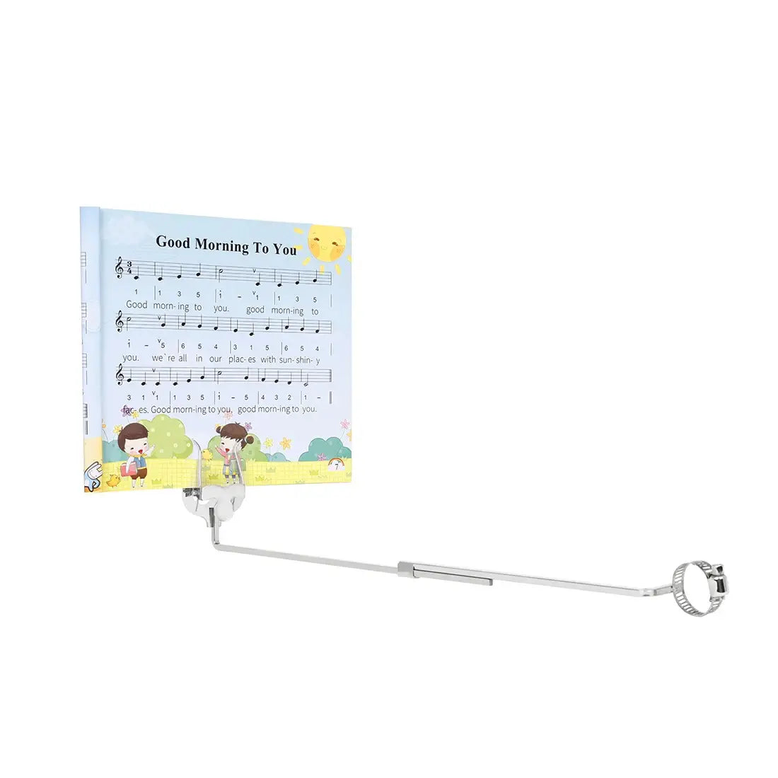 IRIN Music Stand Clarinet Trumpet Flute Winds Saxophone Baritone Portable Marching Sheet Music Stands Musical Instruments Parts