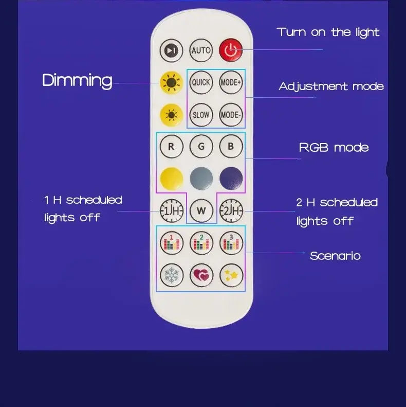 Product Manufacturer Desk Tower Voice Control LED RGB Smart lighting Music Rhythm Lights