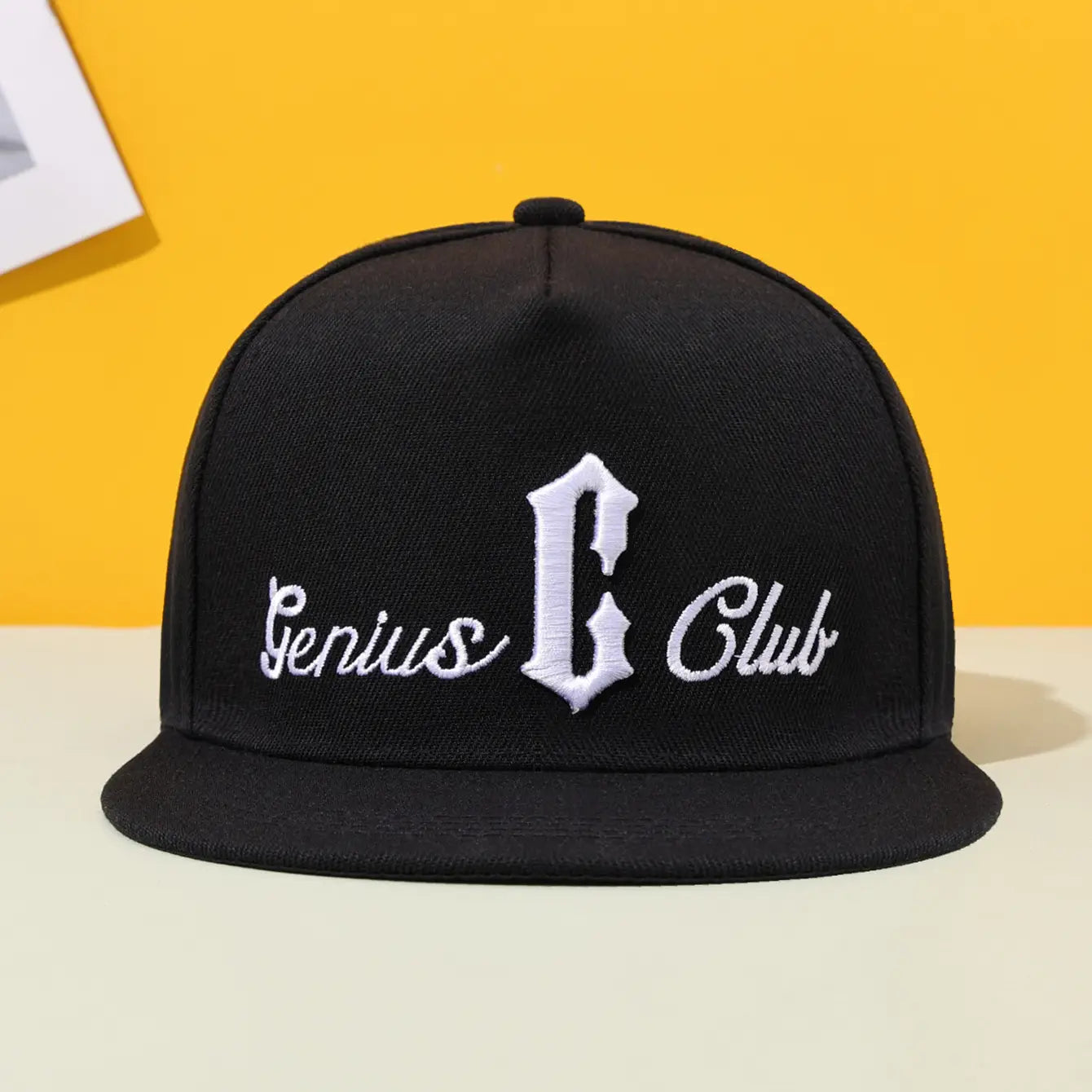 Hip hop baseball cap trendy flat eave duckbill cap street casual embroidered hip-hop cap suitable for outdoor shading