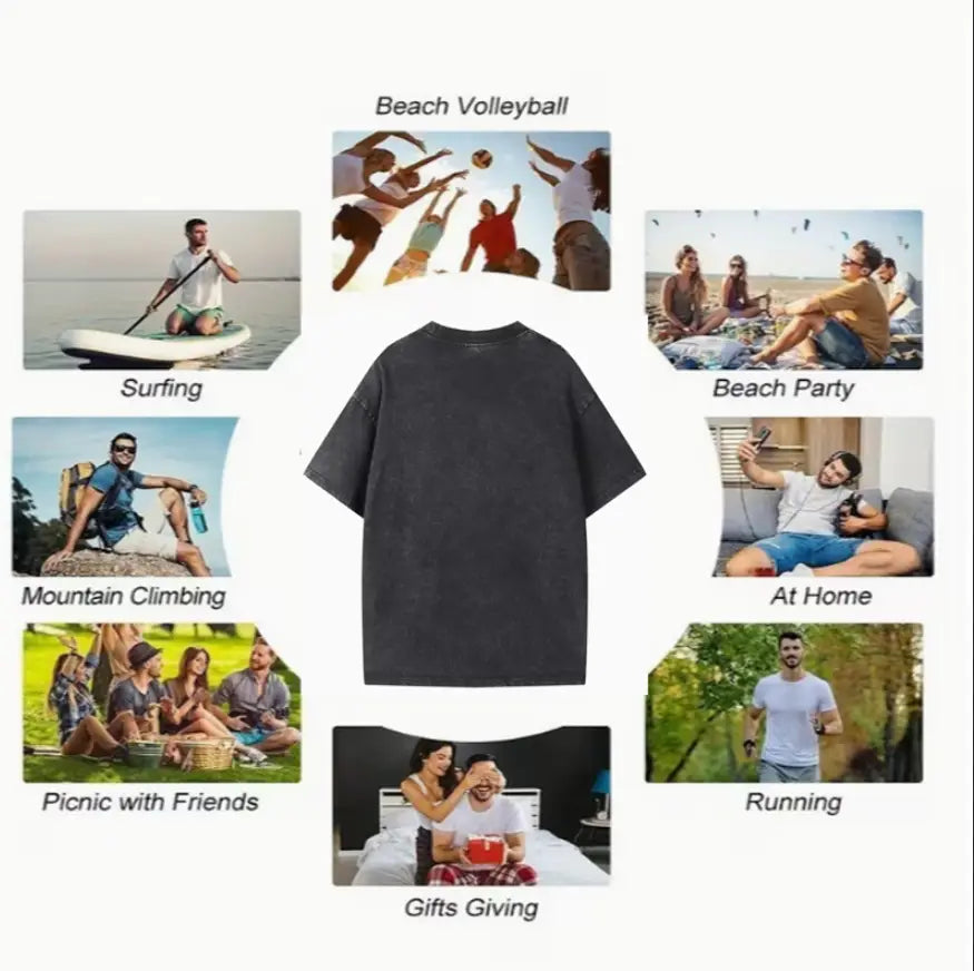 Rock Band Hip-Hop Retro T-Shirt Radiohead Hip-Hop Music Short Sleeve Fashion Summer Loose T-Shirt Basic Top