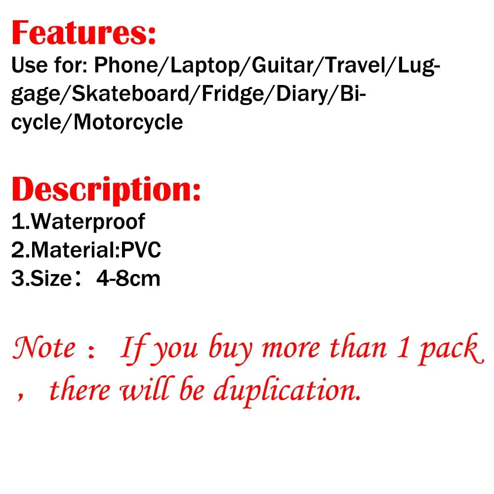 10/30/64PCS Mix Rapper Hip Hop Singer Cartoon Stickers DIY Suitcase Fridge Phone Laptop Guitar Car Graffiti Cool Decal Sticker