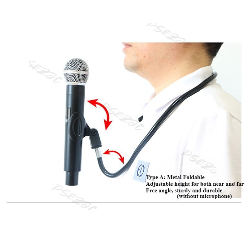 Portable Music Bar with Guitar Keyboard Mic & Stand Microphone Holder