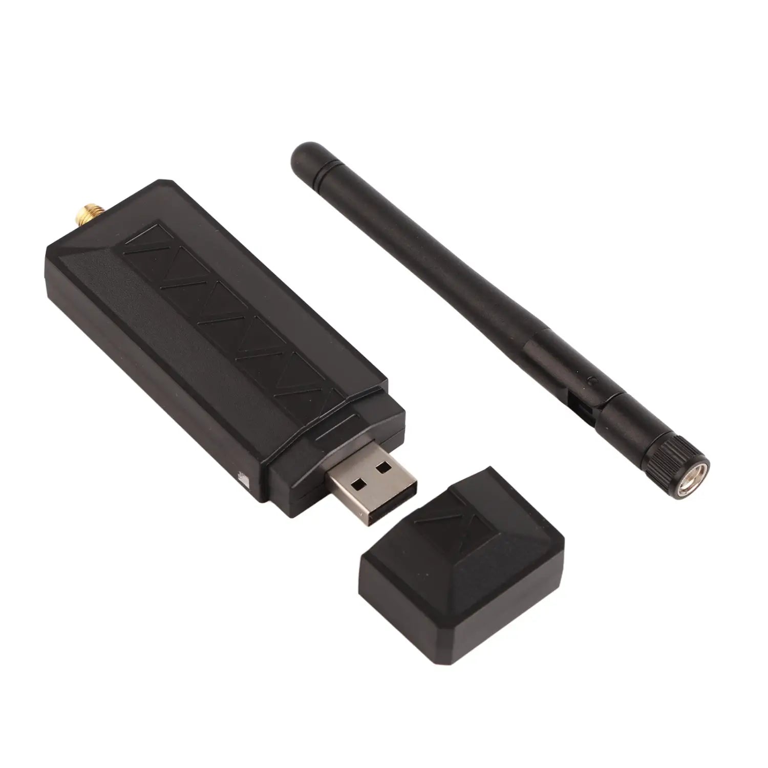 Universal AR9271 Wireless USB WiFi Adapter with Detachable 2DBI High Gain Antenna for PC Laptop TV Streaming Plug Play Stable
