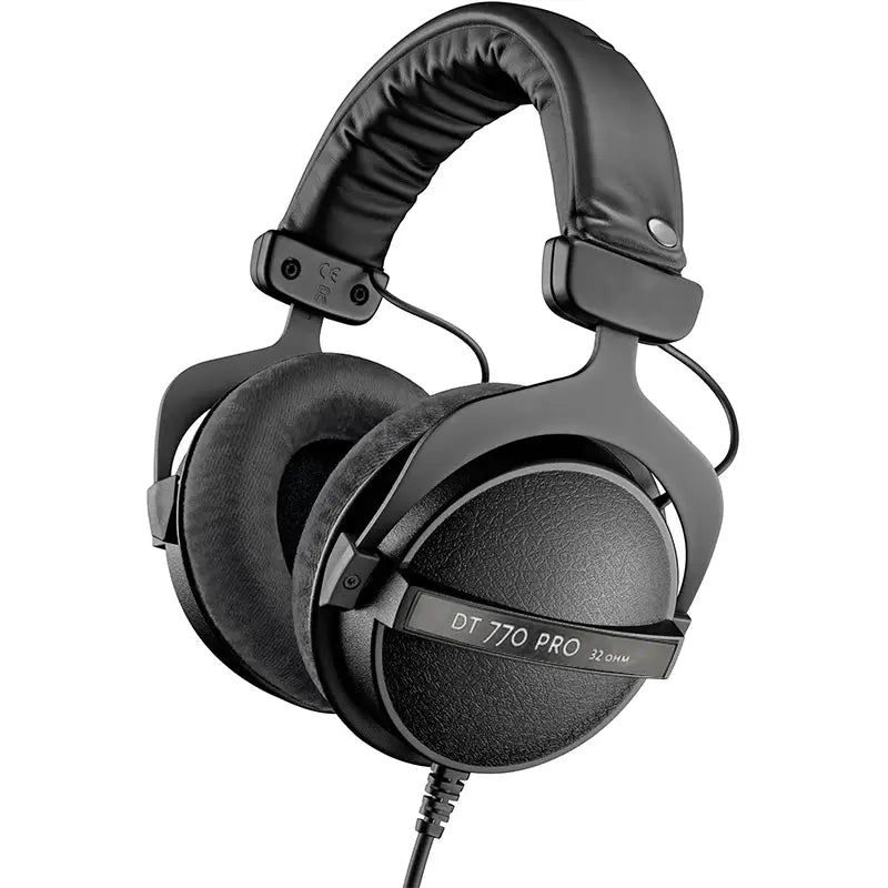 Sanpusen DT770 PRO 80/250Ω Studio Monitor Closed-Back Headphones High-Fidelity Sound for Studio Recording/Mixing/Music