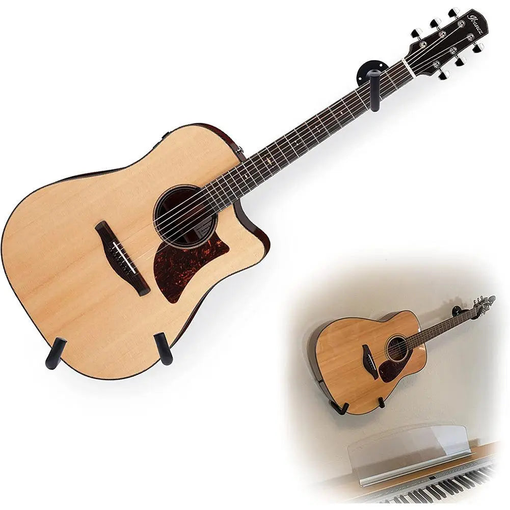Horizontal Metal Guitar Wall Mount Hanger Stand For Acoustic Guitar Bass Violins Mandolins Slat Display Support Tools New