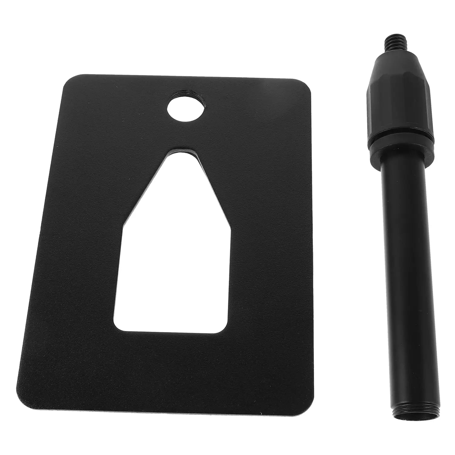 Metal Desktop Microphone Stand Rectangular Base Universal Mic Holder Live Streaming Karaoke Recording Portable Stable