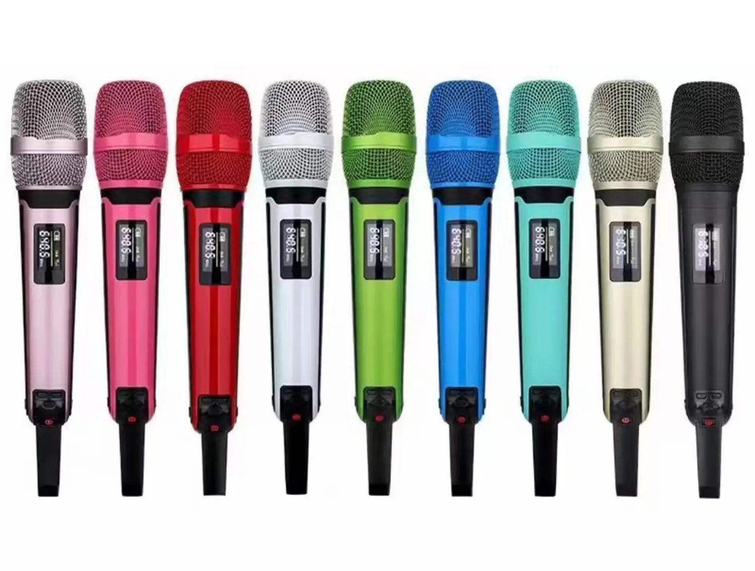 GAW-SKM9000A Rechargeable Wireless Dynamic Handheld Vocal Karaoke Microphone Professional Mic