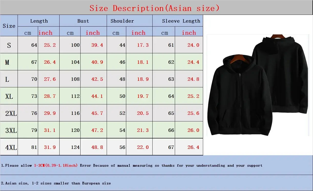 Eddie Munson The Demogorgon Zipper Hoodie Men Women Cannibal Flower Monster Print Cardigan Hooded Sweatshirt Harajuku Streetwear
