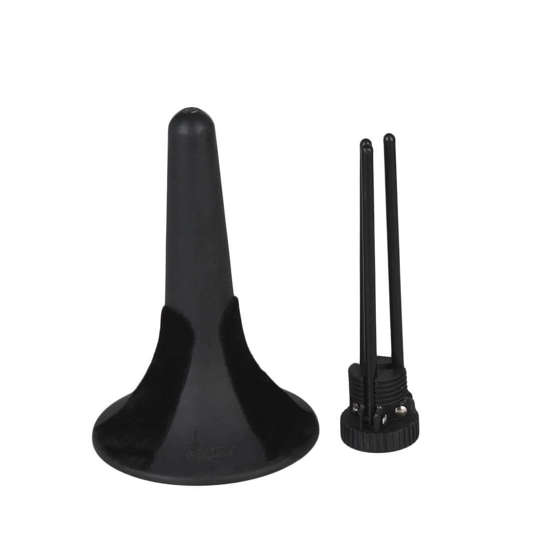 SLADE Black Trumpet Stand Foldable ABS Metal Trumpet Holder with 3/5 Removable Legs Portable Bracket Brass Instrument Accessory