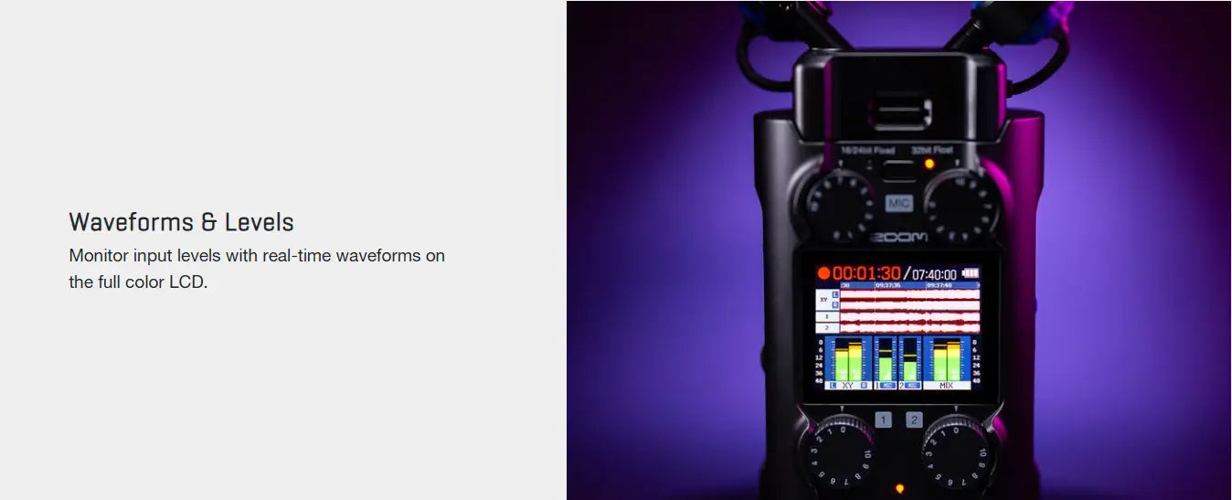 Zoom H5 Studio Portable Handy Recorder 4-in/2-out Usb Audio Interface For Support 32-bit Float And 16/24-bit Recording