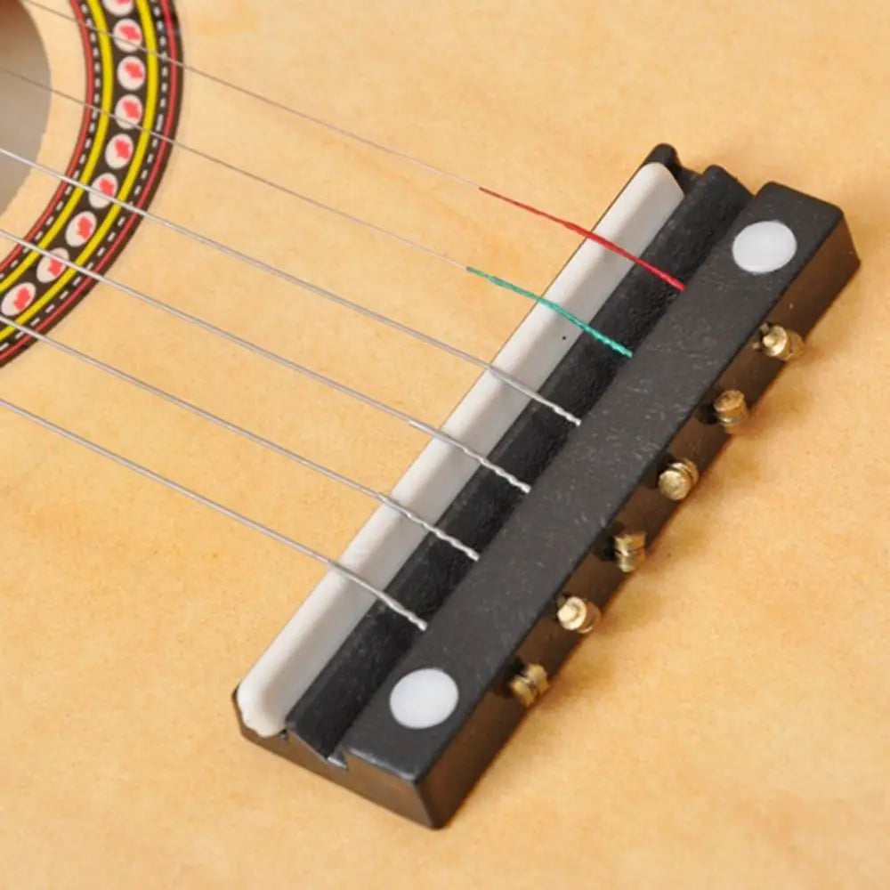 Solid Wood Children’s Guitar Classical Adjustable String Knob Children’s Instrument Toy High Sound Quality Durable