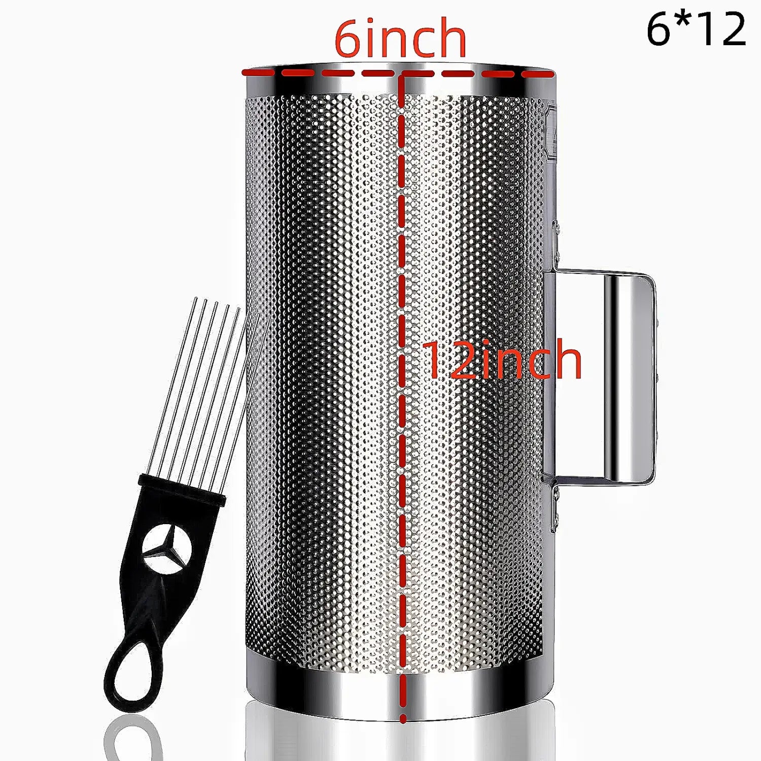 Miwayer Guira Stainless Steel Latin Percussion Guiro Instrument Puerto Rico Instruments with Guiro Scrapers for Live